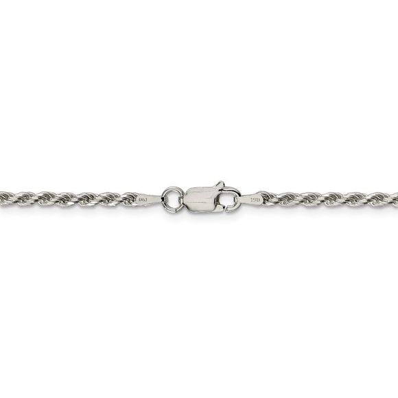 Sterling Silver Athletic Lg Polished Number 70 Necklace - 26 Inch
